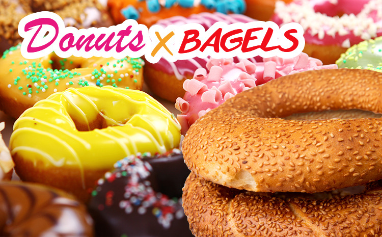  Bagel vs donut: delícias do EUA que amamos!